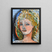 Aux blondes - Francis Picabia — cuadro enmarcado en la pared