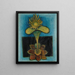 La flor - Francis Picabia — cuadro enmarcado en la pared
