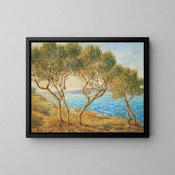 Los olivos, efecto de sol en Martigues - Francis Picabia — cuadro enmarcado en la pared