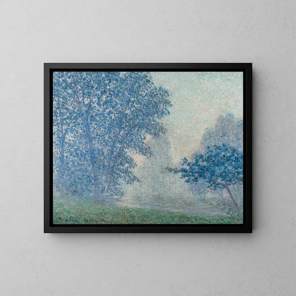 Amanecer en la niebla en Montigny - Francis Picabia — cuadro enmarcado en la pared