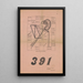 Molecular Painting - Francis Picabia — framed artwork on a wall