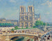 Notre-Dame bajo el efecto del sol - Francis Picabia — vista de la obra