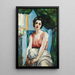 Retrato de Yvette - Francis Picabia — cuadro enmarcado en la pared