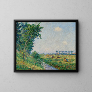 Sin título. Vacas en las llanuras de Normandía - Francis Picabia — cuadro enmarcado en la pared