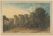 Château de Berry Pomeroy dans le comté de Devon - Francis Towne — artwork view