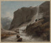 Cascada entre Chiavenna y el monte Splügen - Francis Towne — vista de la obra