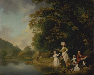 La familia Browne - Francis Wheatley — vista de la obra