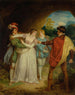 Valentin painting Sauvant Silvia de Protée by Shakespeare The Two Gentlemen of Verona Act V Scene 4 The Outlaws' Cave - Francis Wheatley — artwork view
