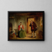 Interior Study Painting - Francis William Edmonds — framed artwork on a wall