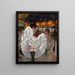Le Cancan - Francisco Iturrino — framed artwork on a wall