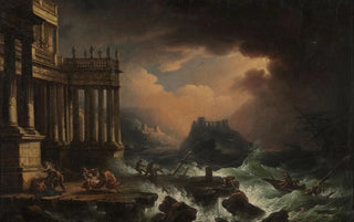 Franciszek Ksawery Lampi - Saving the shipwrecks.webp