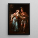 Venus y Marte - Franciszek Smuglewicz — cuadro enmarcado en la pared