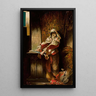 Franciszek murko - Mauritanian woman sharpening a yatagan.webp