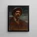 Autorretrato - Franciszek Żmurko — cuadro enmarcado en la pared