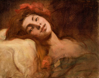Franciszek murko - Study of a Female Head.webp