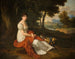 Portrait painting of Elbieta Skotnicka née Laskiewicz 1781-1849, wife of Micha Skotnicki - François-Xavier Fabre — artwork view