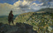 Bandido en guardia en las montañas - Frank Buchser — vista de la obra