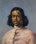 Retrato de un mulato - Frank Buchser — vista de la obra