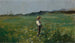 Reaper in a Flowered Meadow - Frank Buchser — artwork view