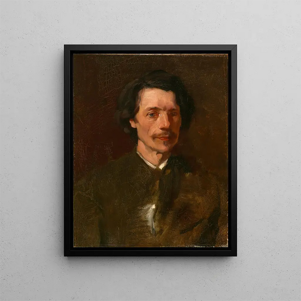 Walter Shirlaw - Frank Duveneck — cuadro enmarcado en la pared