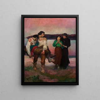 Frank Earle Schoonover - Wounded Lover.webp