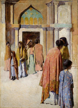 Frank Edwin Scott - Femmes pres des Escaliers no I.webp