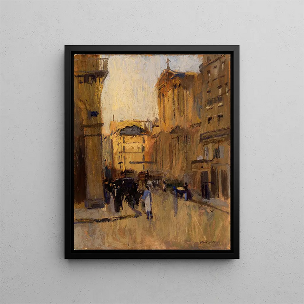 Iglesia de San Roque - Frank Edwin Scott — cuadro enmarcado en la pared