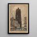 Dunkerque - Frank Myers Boggs — cuadro enmarcado en la pared