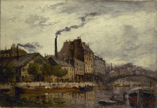 Frank Myers Boggs - La dmolition de lancien pont de la Tournelle.webp