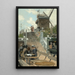 Le Moulin de la Galette - Frank Myers Boggs — framed artwork on a wall