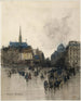 Le pont Saint-Michel - Frank Myers Boggs — artwork view