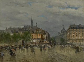 Vista de París - Frank Myers Boggs — vista de la obra