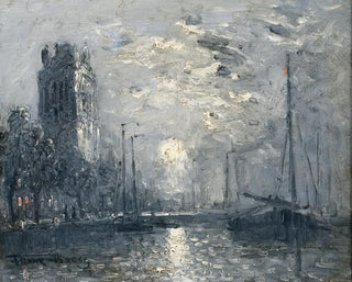 Frank William Boggs - A River in Moonlight.webp