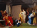 Zeuxis eligiendo sus modelos para la imagen de Helena entre las chicas de Crotone - François-André Vincent — vista de la obra