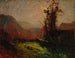 Crémieu visto desde Chaillonnette - François-Auguste Ravier — vista de la obra