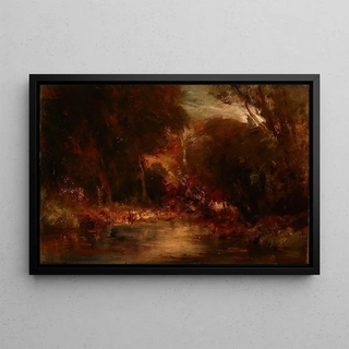 FranoisAuguste Ravier - Forest Landscape.webp