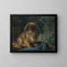 Pekinés - François-Charles Cachoud — cuadro enmarcado en la pared