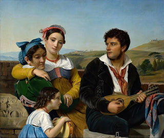 A musical group - François-Joseph Navez — artwork view