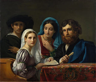 Escena de música - François-Joseph Navez — vista de la obra