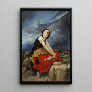 FranoisLon Benouville - Jeanne dArc coutant ses voix.webp