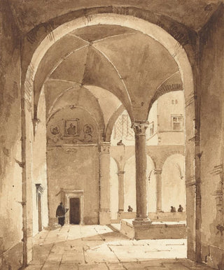 FranoisMarius Granet - A Cloister.webp