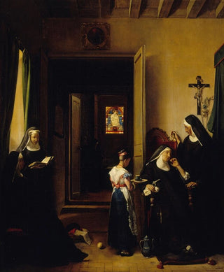 FranoisMarius Granet - La Religieuse malade.webp