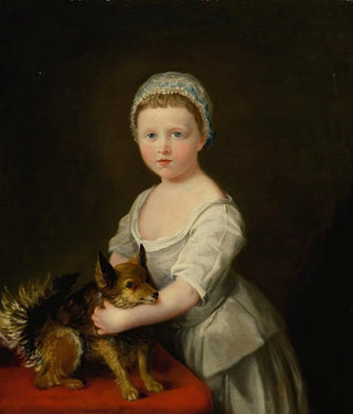 FranoisXavier Vispr - Portrait of Maria Later Marchioness of Hereford When a Child.webp