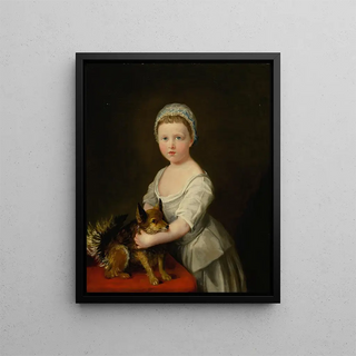 FranoisXavier Vispr - Portrait of Maria Later Marchioness of Hereford When a Child.webp