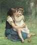 Amor fraternal - François Alfred Delobbe — vista de la obra