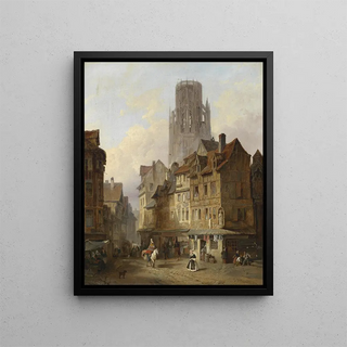 Franois Antoine Bossuet - Stadtmotiv aus Roubaix.webp