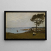 Petit port en Bretagne - François Bocion — framed artwork on a wall