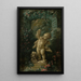 Love with Grapes - François Boucher — framed artwork on a wall