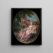 Angélique y Médoro - François Boucher — cuadro enmarcado en la pared