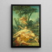 Cupid Captive - François Boucher — framed artwork on a wall